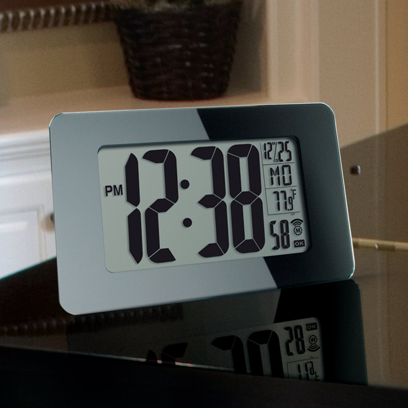 Marathon Watch Company Atomic SelfSetting/Adjusting Wall Clock w